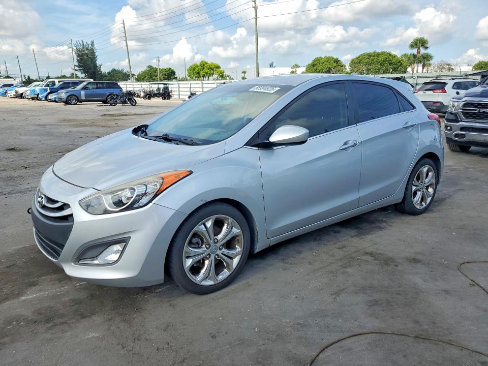 2013 Hyundai Elantra VIN KMHD35LE1DU153316 COPART salvage auction — FRONT END, Fl - Cert Of Title Slvg Rebuildable, sold $925 on 2026-07-08 (photo 1)
