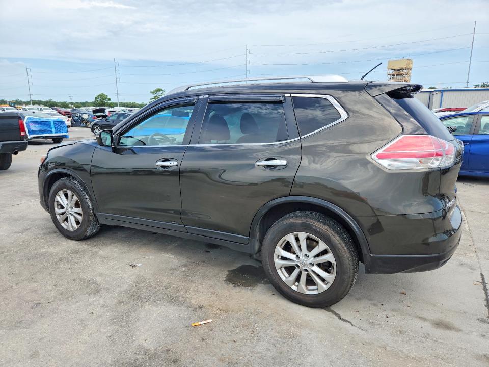 2016 Nissan Rogue VIN KNMAT2MT1GP707444 COPART salvage auction — SIDE, LA - CERT OF TITLE-SALVAGE, sold $775 on 2026-07-22 (photo 2)