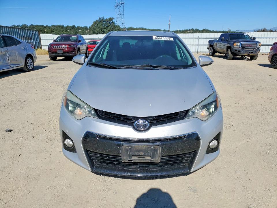 2015 Toyota Corolla VIN 5YFBURHE1FP217282 COPART salvage auction — REAR END, Ca - Salvage Certificate, sold $3,650 on 2026-07-24 (photo 5)