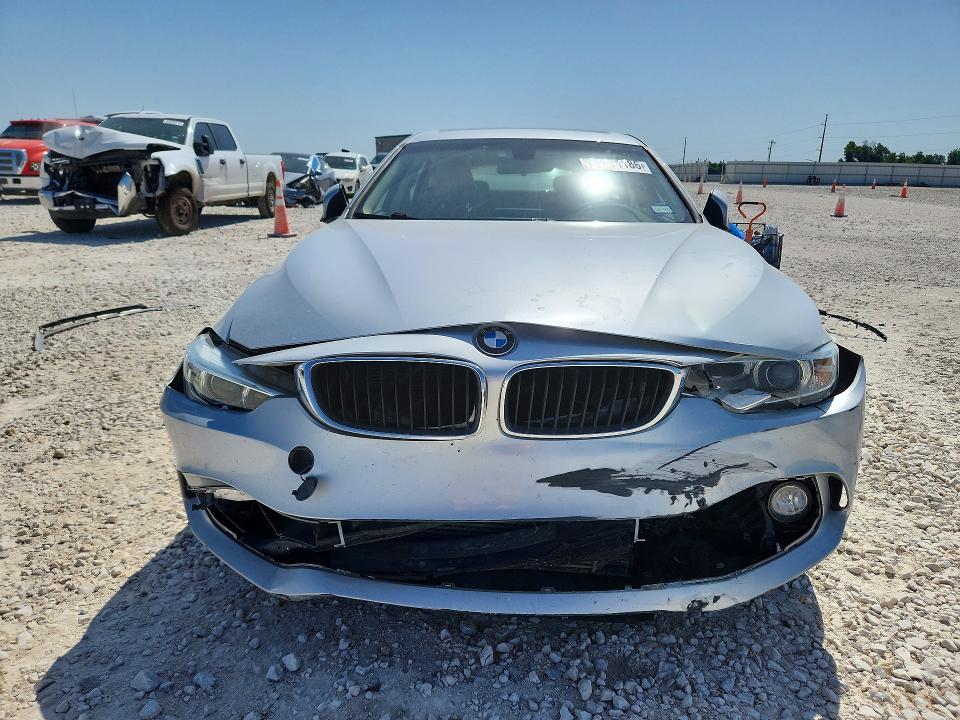 2015 BMW 4er VIN WBA4B1C56FG241468 COPART salvage auction — FRONT END, Tx - Salvage Vehicle Title, sold $2,400 on 2026-08-13 (photo 5)