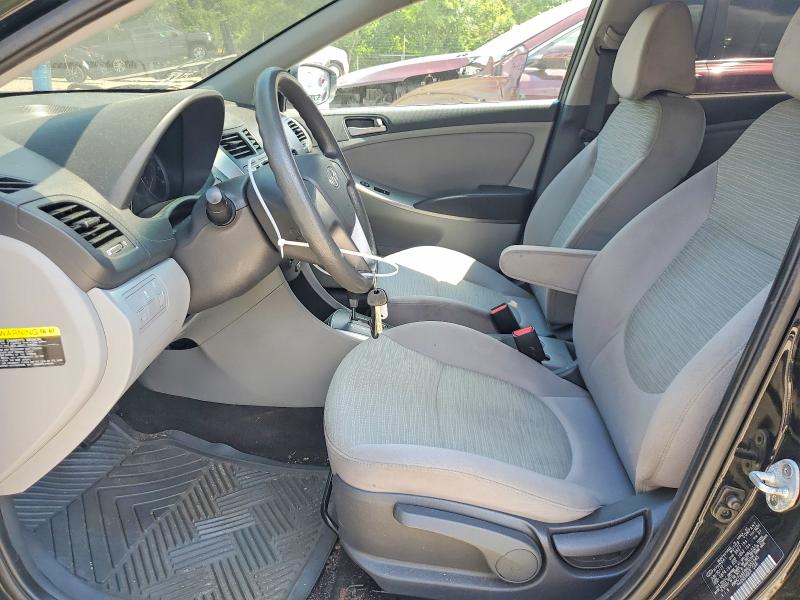 2017 Hyundai Accent VIN KMHCT4AE8HU352345 COPART salvage auction — MECHANICAL, Oh - Certificate Of Title, sold $500 on 2026-07-29 (photo 7)
