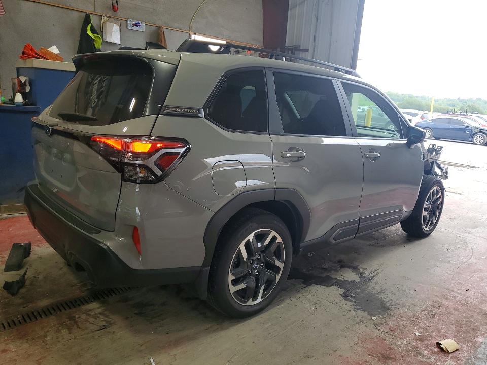 2025 Subaru Forester VIN JF2SLDRC1SH618017 COPART salvage auction — FRONT END, Ny - Mv-907A Salvage Certificate, sold $9,600 on 2026-08-24 (photo 3)