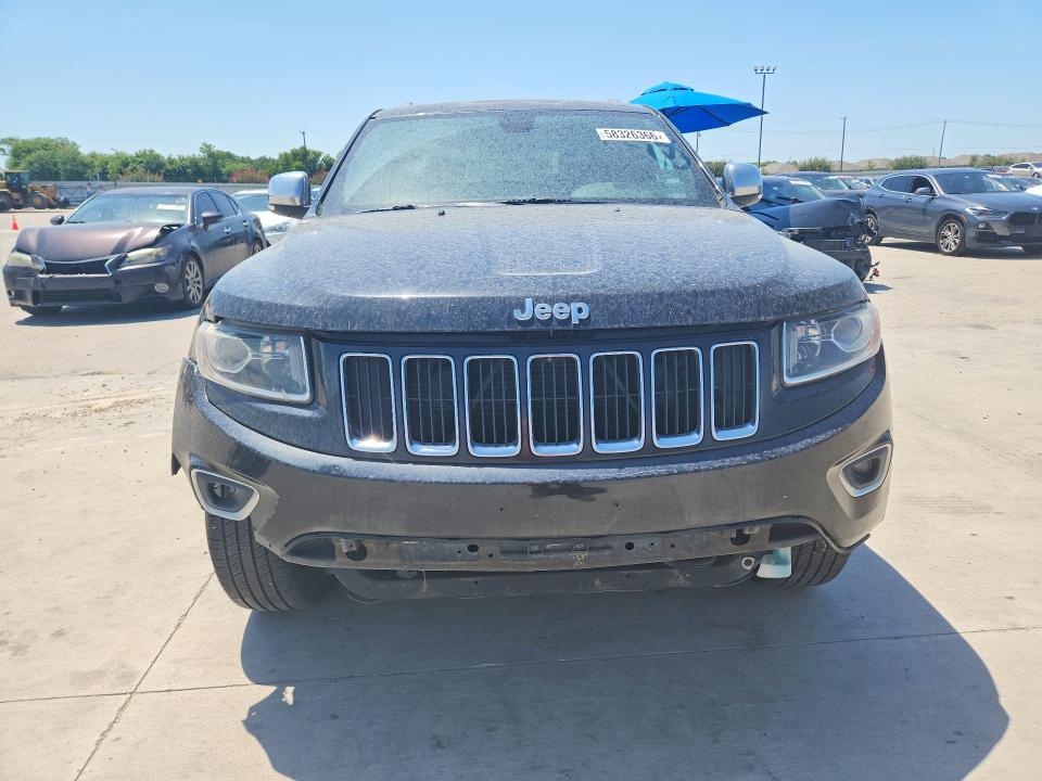 2014 Jeep Grand cherokee VIN 1C4RJFBT8EC139703 COPART salvage auction — FRONT END, Tx - Certificate Of Title, sold $2,150 on 2026-07-09 (photo 5)