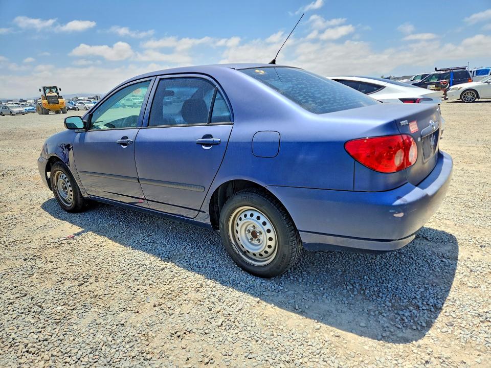 2005 Toyota Corolla VIN JTDBR32E752064363 COPART salvage auction — REAR END, Ca - Salvage Certificate, sold $675 on 2026-07-31 (photo 2)