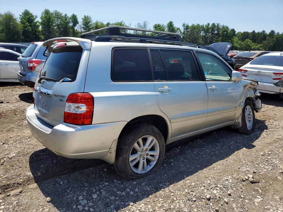 2006 Toyota Highlander hybrid VIN JTEEW21A760006292 COPART salvage auction — FRONT END, Md - Cert Of Salvage-Abandoned (P), sold $850 on 2026-07-27 (photo 3)