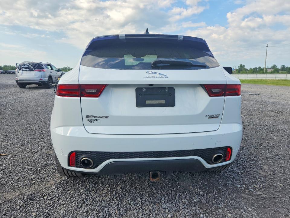 2018 Jaguar E-pace VIN SADFT2GX2J1Z09552 COPART salvage auction — FRONT END, On - Permit No Brand - Unfit, sold $8,300 on 2026-08-04 (photo 6)