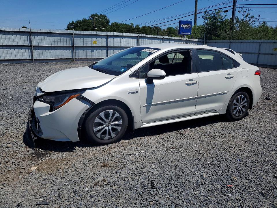 2020 Toyota Corolla VIN JTDEBRBE3LJ020657 COPART salvage auction — FRONT END, Nj - Cert Of Title-Salvage, sold $6,300 on 2026-07-28 (photo 1)