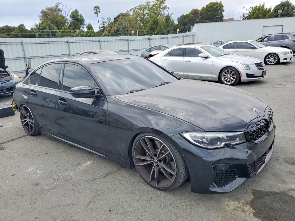2020 BMW M340i VIN 3MW5U7J01L8B44598 COPART salvage auction — REAR END, Ca - Salvage Certificate, sold $21,700 on 2026-07-31 (photo 4)