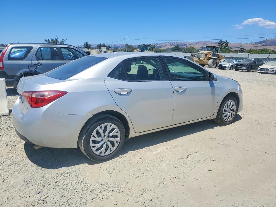 2019 Toyota Corolla VIN 5YFBURHE8KP883968 COPART salvage auction — FRONT END, Ca - Salvage Certificate, sold $2,150 on 2026-07-28 (photo 3)