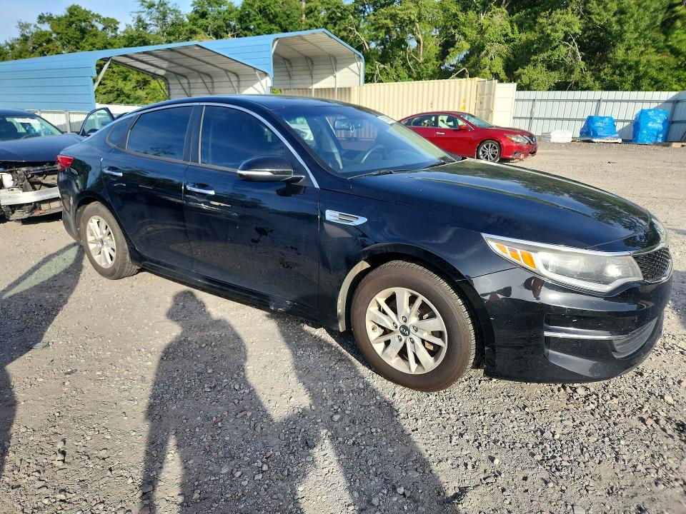 2016 Kia Optima VIN 5XXGT4L37GG052267 COPART salvage auction — FRONT END, Ga - Certificate Of Title, sold $125 on 2026-07-28 (photo 4)