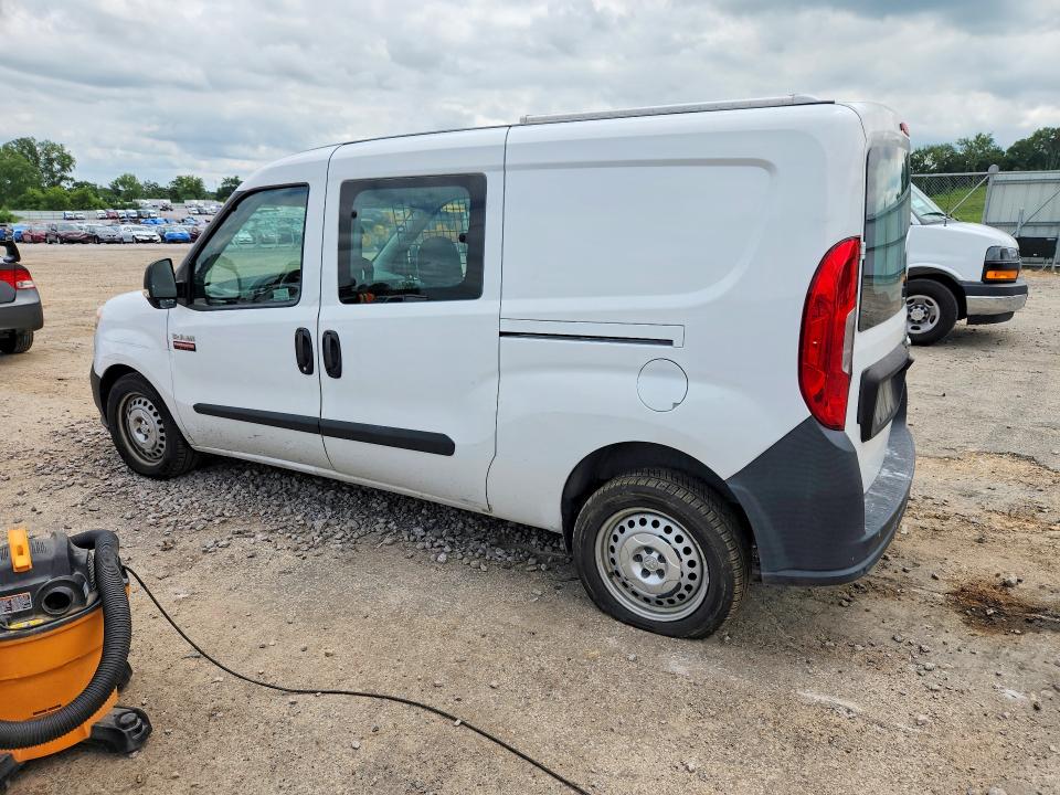 2017 Ram Promaster city VIN ZFBERFAB5H6F53224 COPART salvage auction — MECHANICAL, WI - CERTIFICATE OF TITLE, sold $3,750 on 2026-07-20 (photo 2)