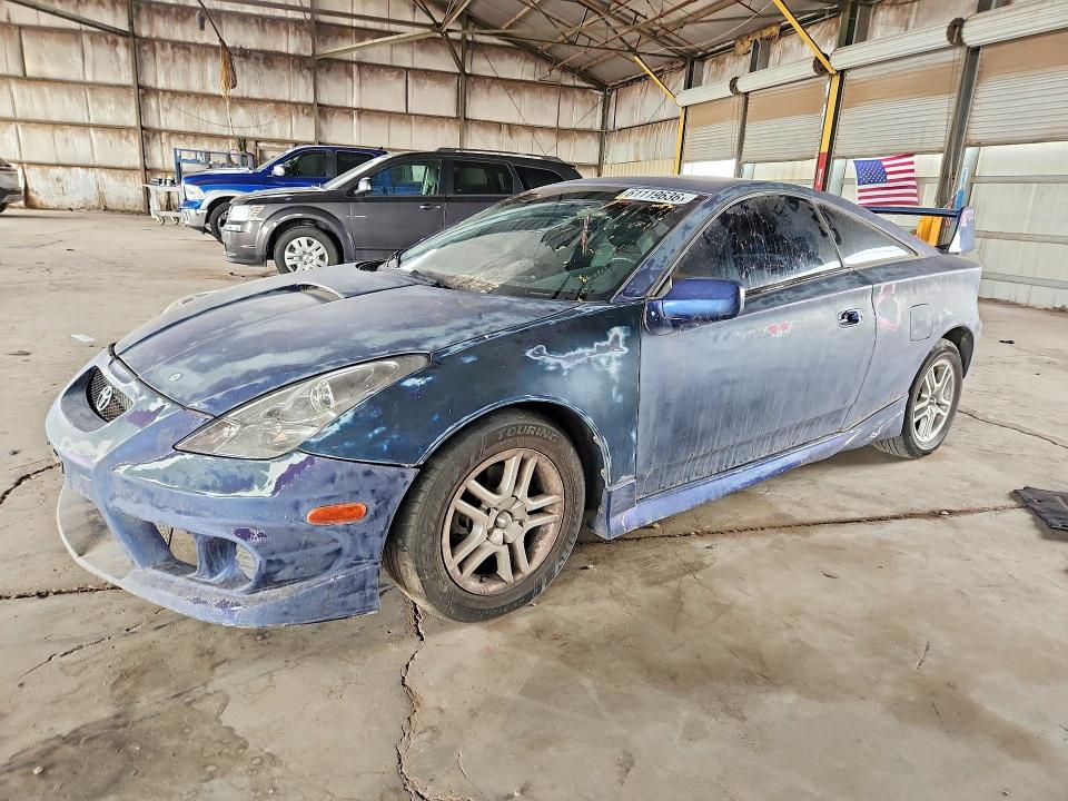 2004 Toyota Celica VIN JTDDR32TX40172770 COPART salvage auction — FRONT END, Az - Certificate Of Title, sold $500 on 2026-07-27 (photo 1)