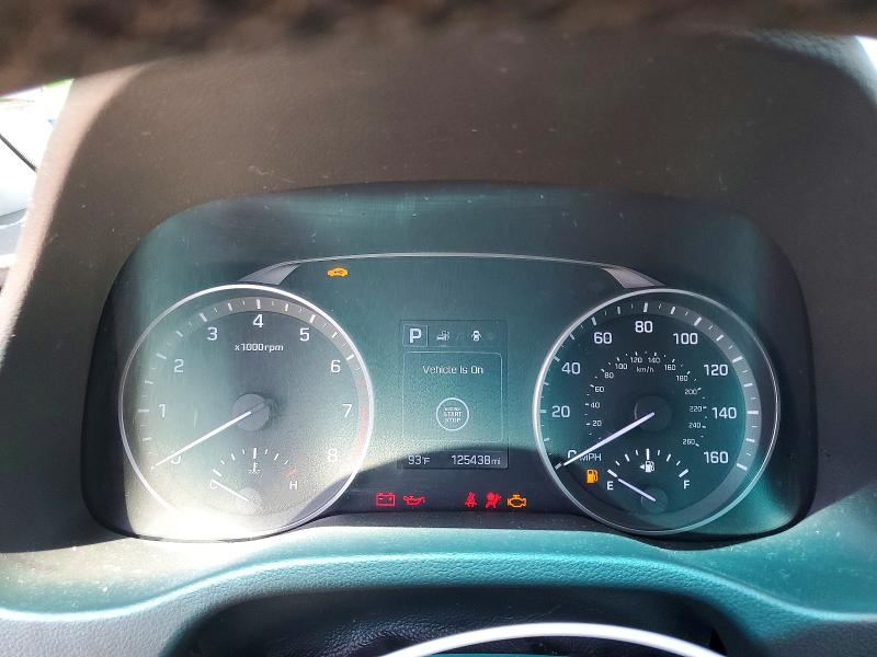 2018 Hyundai Elantra VIN KMHD84LF3JU586197 COPART salvage auction — MECHANICAL, TX - CERTIFICATE OF TITLE, sold $1,900 on 2026-07-31 (photo 9)