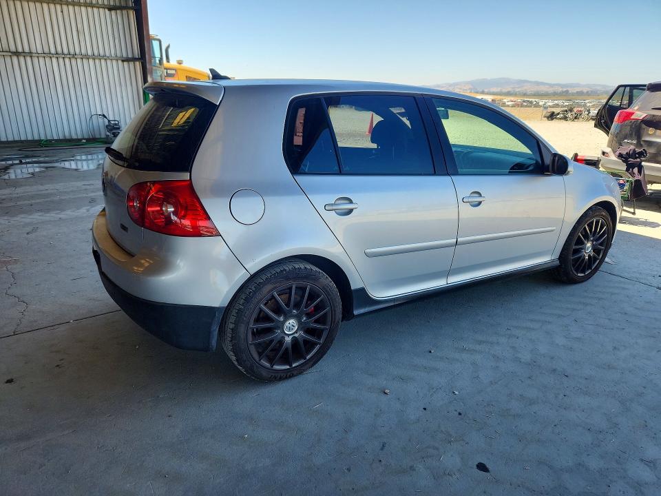 2007 Volkswagen Gti VIN WVWHV71K67W114833 COPART salvage auction — MECHANICAL, Ca - Dlr/Dis/Exp Only Salvage Title, sold $750 on 2026-07-30 (photo 3)