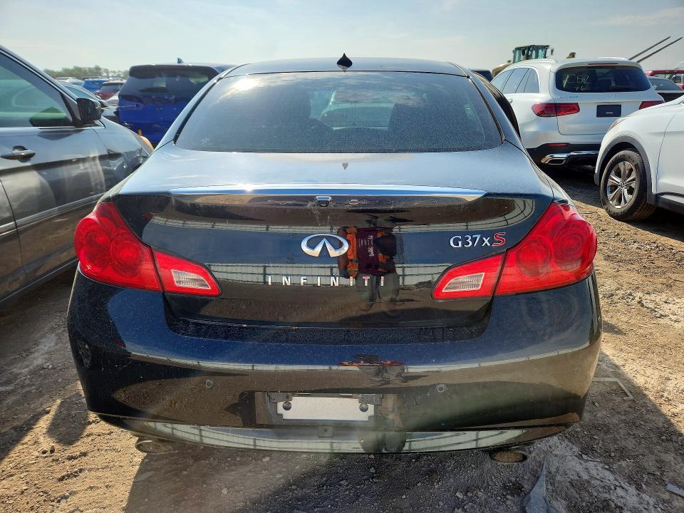 2012 Infiniti G VIN JN1CV6ARXCM681024 COPART salvage auction — WATER/FLOOD, Il - Certificate Of Title, sold $450 on 2026-07-16 (photo 6)