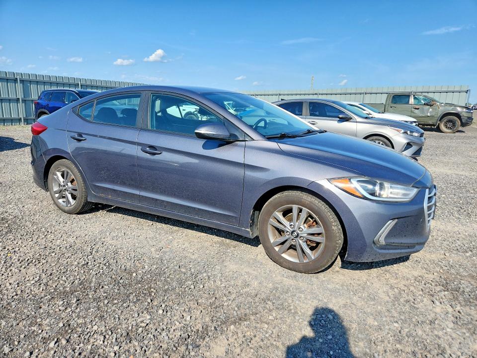 2018 Hyundai Elantra VIN KMHD84LF7JU553123 COPART salvage auction — MECHANICAL, On - Permit No Brand - Unfit, sold $150 on 2026-07-30 (photo 4)