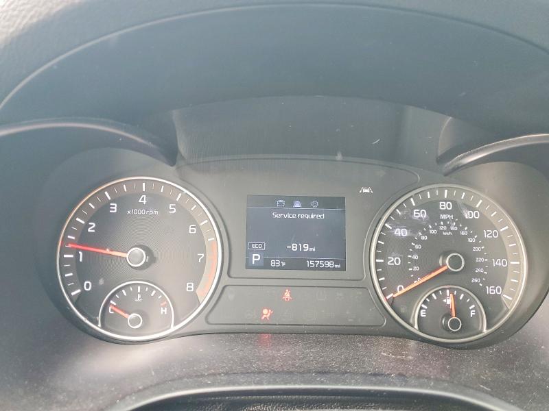 2019 Kia Optima VIN 5XXGT4L37KG311204 COPART salvage auction — FRONT END, Sc - Salvage Title, sold $275 on 2026-07-30 (photo 9)