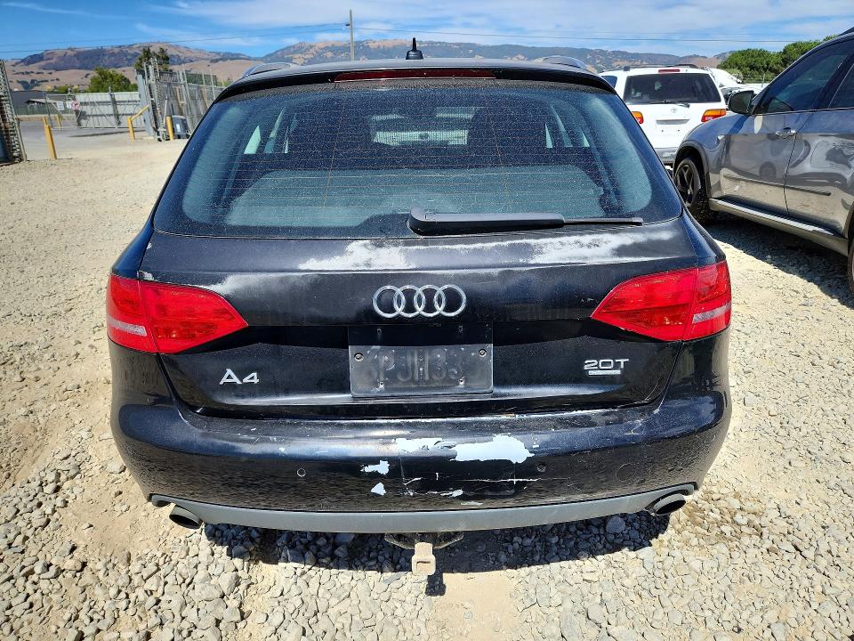2011 Audi A4 VIN WAUWFAFL7BA014097 COPART salvage auction — MINOR DENT/SCRATCHES, Ca - Salvage Certificate, sold $375 on 2026-07-14 (photo 6)