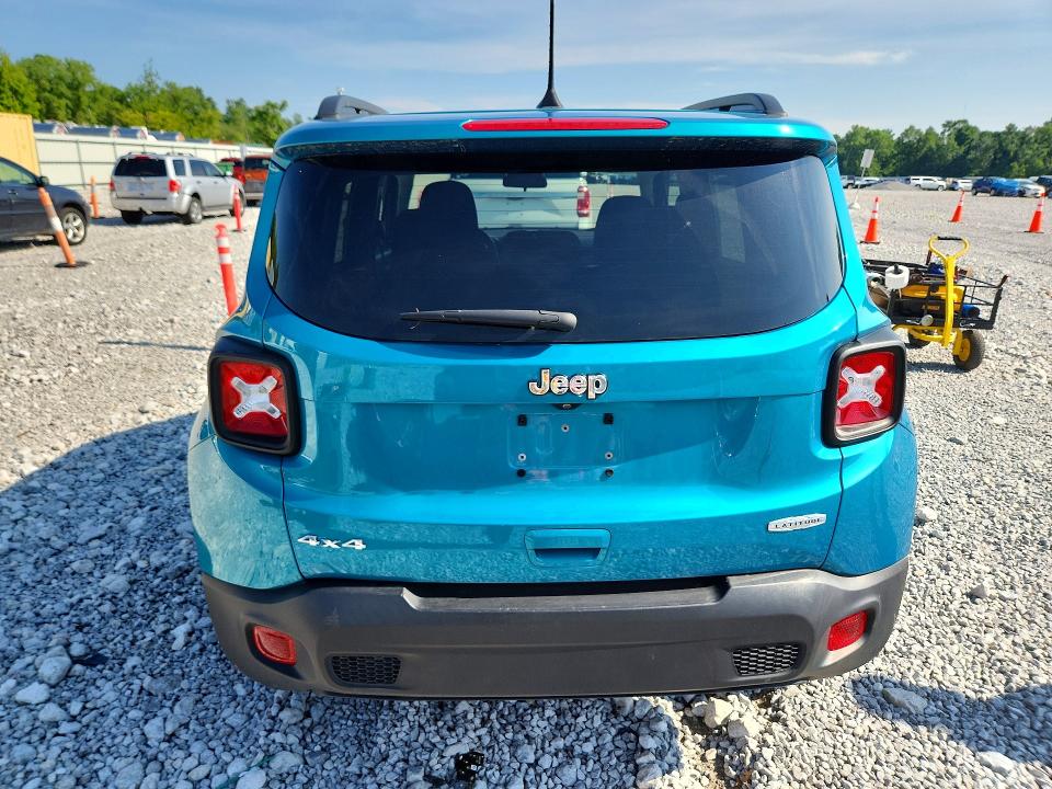 2021 Jeep Renegade VIN ZACNJDBB9MPM29045 COPART salvage auction — FRONT END, Oh - Cert Of Title-Salvage, sold $2,700 on 2026-08-21 (photo 6)