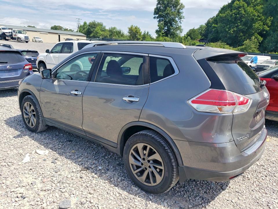 2016 Nissan Rogue VIN KNMAT2MT5GP669703 COPART salvage auction — MINOR DENT/SCRATCHES, Tn - Certificate Of Title, sold $175 on 2026-07-23 (photo 2)