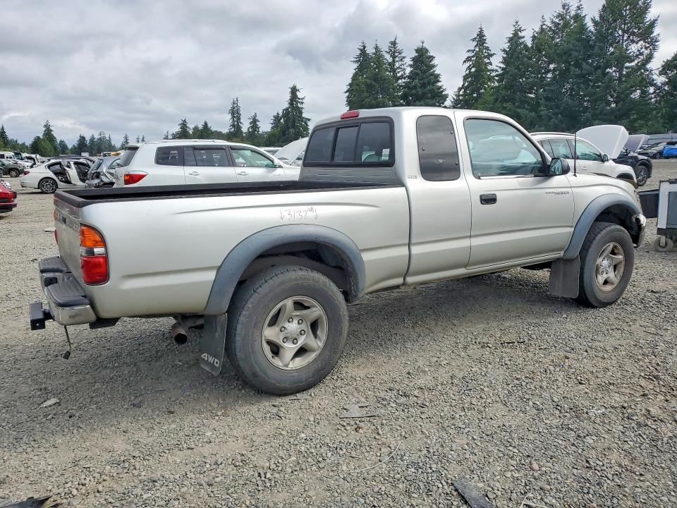2002 Toyota Tacoma VIN 5TEWM72N62Z030459 COPART salvage auction — FRONT END, Wa - Bill Of Sale, sold $4,850 on 2026-07-07 (photo 3)