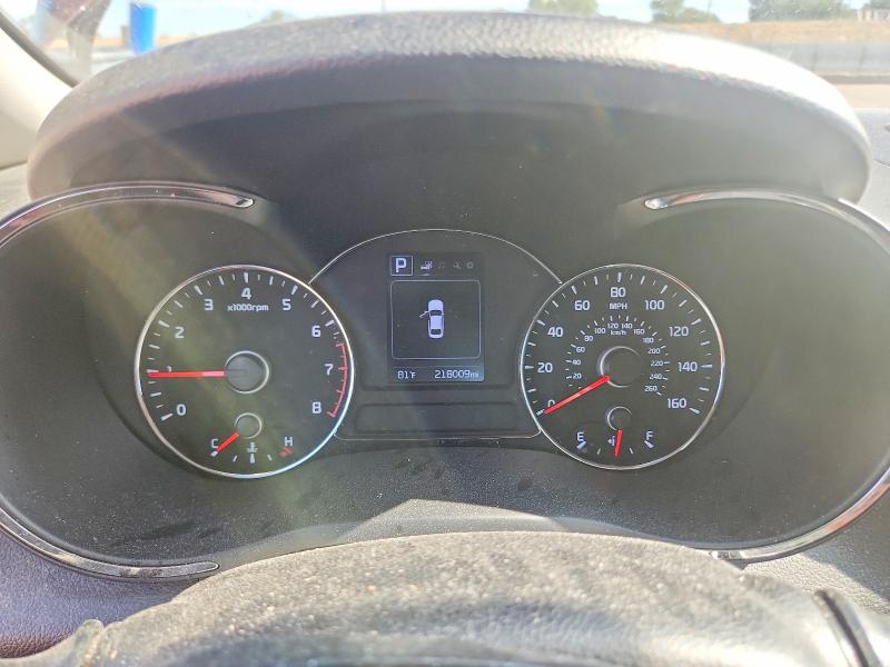 2018 Kia Forte VIN 3KPFL4A71JE259268 COPART salvage auction — FRONT END, CO - DIS/DLR/EXP ONLY CLEAN TITLE, sold $1,550 on 2026-08-03 (photo 9)