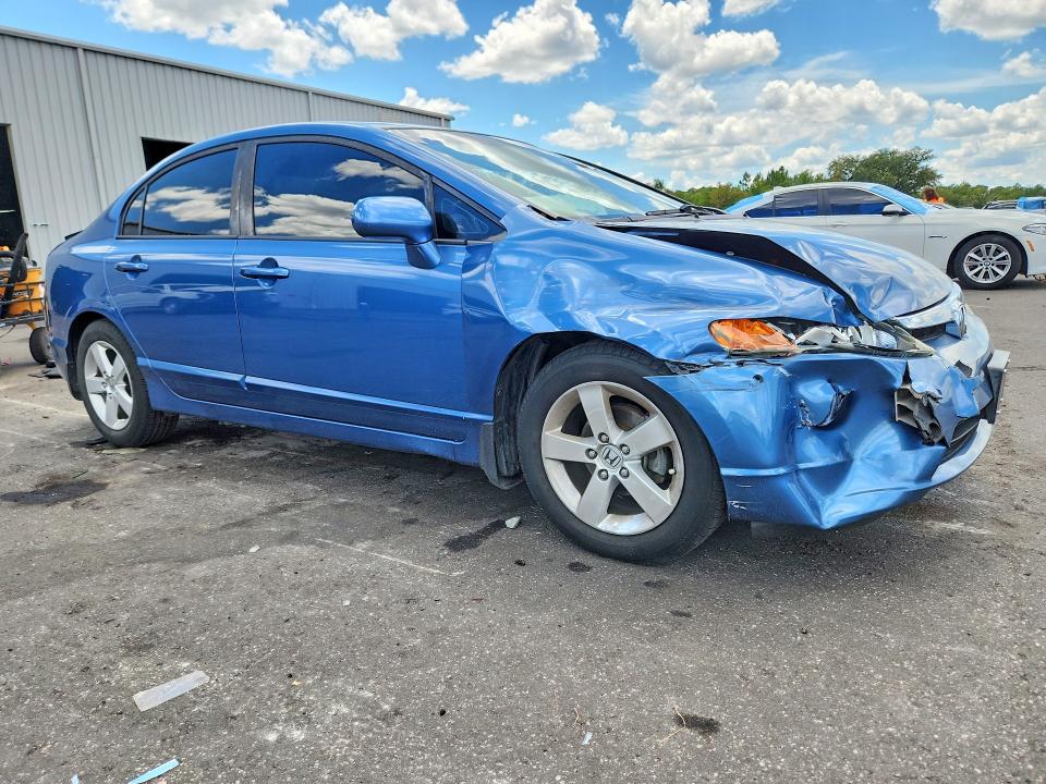 2008 Honda Civic VIN 1HGFA16898L084941 COPART salvage auction — FRONT END, Fl - Cert Of Title Slvg Rebuildable, sold $100 on 2026-07-27 (photo 4)
