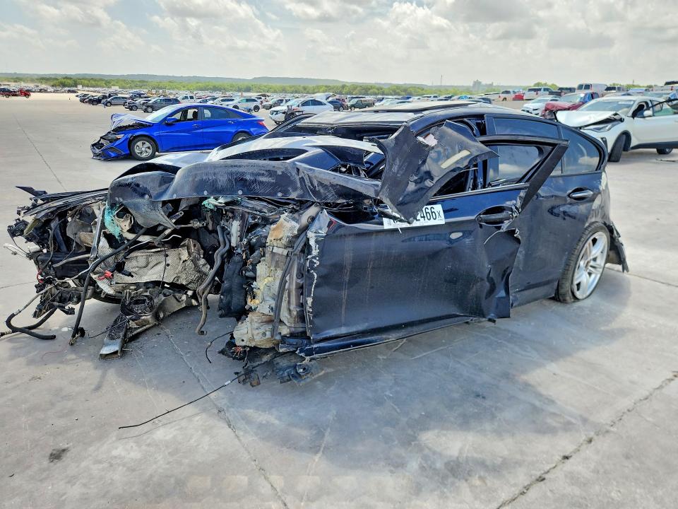 2015 BMW 5 series VIN WBA5B1C54FG125268 COPART salvage auction — ALL OVER, TX - NONREPAIRABLE TITLE (P), sold $150 on 2026-08-13 (photo 1)