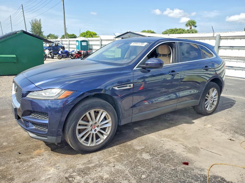 2017 Jaguar F-pace VIN SADCK2BV7HA895072 COPART salvage auction — MECHANICAL, FL - CERTIFICATE OF TITLE, sold $875 on 2026-07-27 (photo 1)