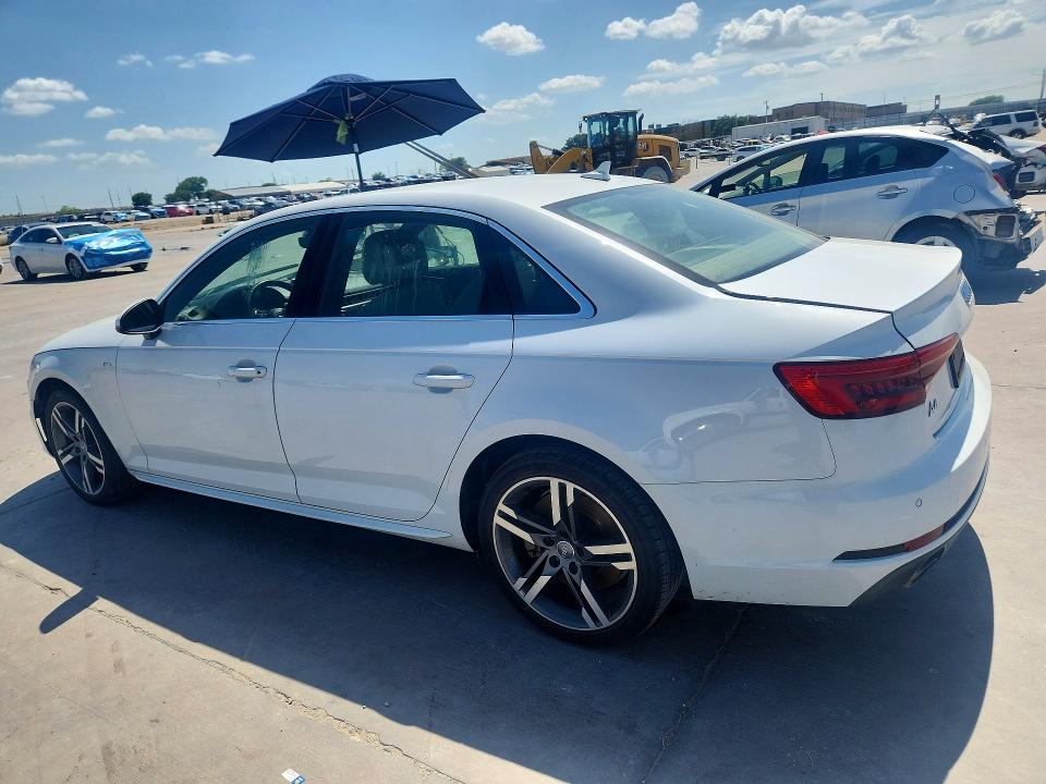 2017 Audi A4 VIN WAUENAF44HN025213 COPART salvage auction — NORMAL WEAR, Tx - Certificate Of Title, sold $3,600 on 2026-07-21 (photo 2)