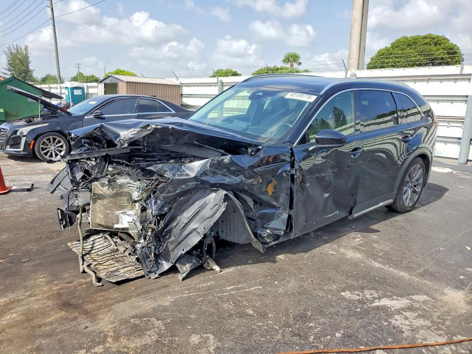 2024 Mazda Cx-90 VIN JM3KKDHD2R1135304 COPART salvage auction — FRONT END, Fl - Certificate Of Destruction, sold $2,050 on 2026-07-27 (photo 1)