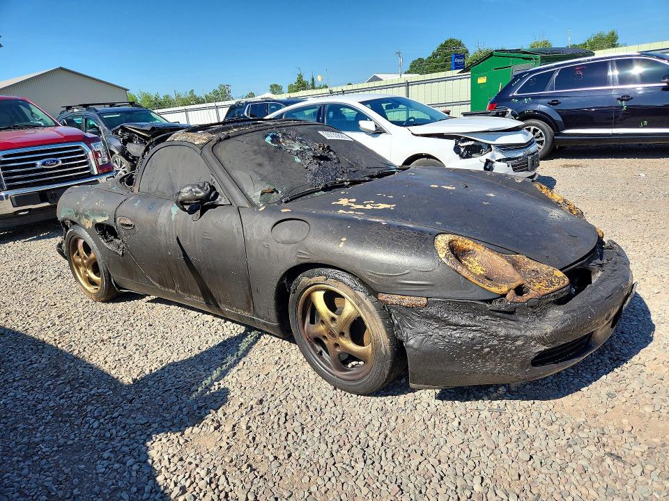 1998 Porsche Boxster VIN WP0CA2982WU621286 COPART salvage auction — BURN, Ny - Mv-907A Salvage Certificate, sold $250 on 2026-07-13 (photo 4)