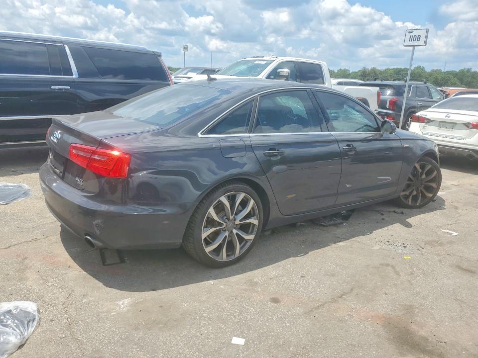 2013 Audi A6 VIN WAUGGAFC0DN055555 COPART salvage auction — ROOF, Ga - Cert Of Title-Salvage, sold $3,100 on 2026-07-31 (photo 3)