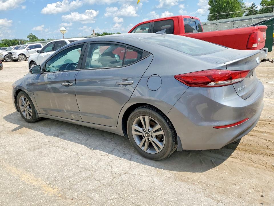 2018 Hyundai Elantra VIN 5NPD84LF4JH321819 COPART salvage auction — HAIL, Ks - Cert Of Title-Rebuilt Salvage, sold $1,350 on 2026-07-22 (photo 2)
