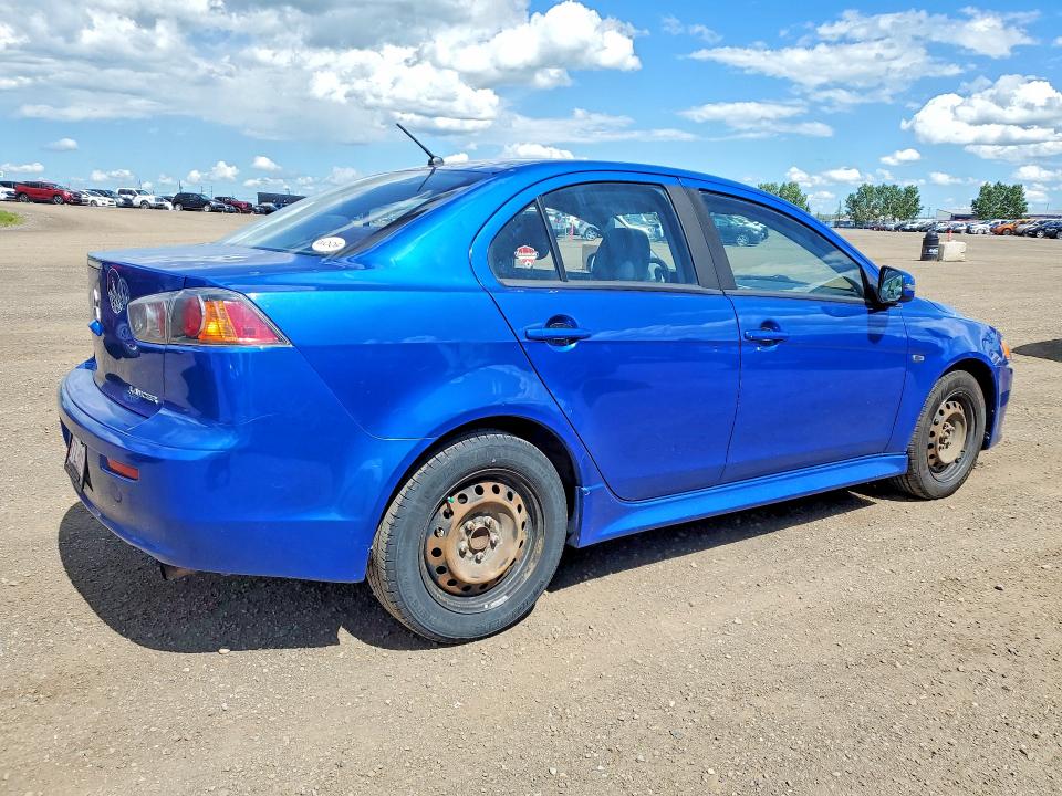 2017 Mitsubishi Lancer VIN JA32U2FU2HU603523 COPART salvage auction — HAIL, AB - BOS - SALVAGE, sold $550 on 2026-07-14 (photo 3)