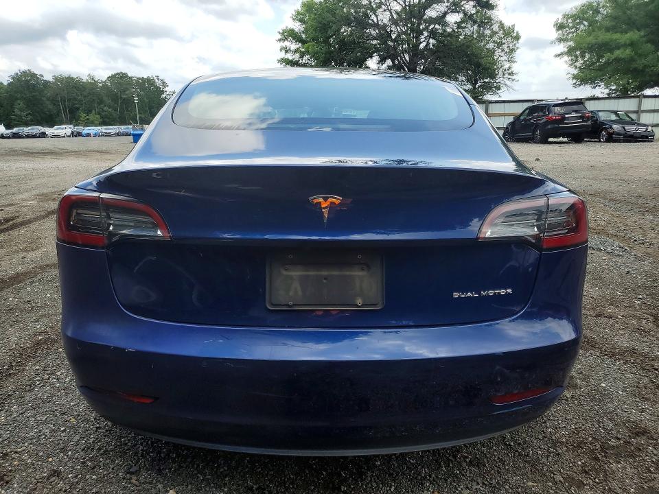2022 Tesla Model 3 VIN 5YJ3E1EB3NF289754 COPART salvage auction — ALL OVER, MA - CERTIFICATE OF TITLE, sold $6,100 on 2026-07-20 (photo 6)