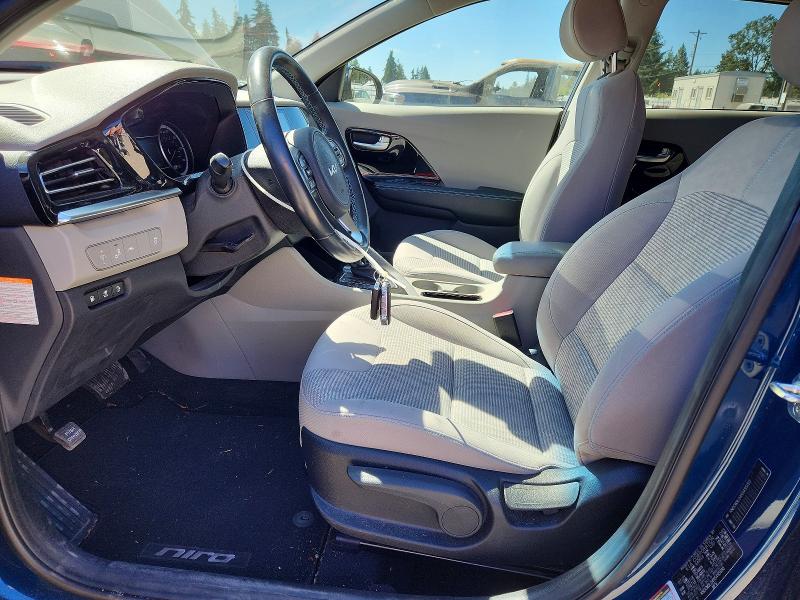 2022 Kia Niro VIN KNDCM3LD4N5495993 COPART salvage auction — REAR END, Wa - Bill Of Sale, sold $6,200 on 2026-07-14 (photo 7)