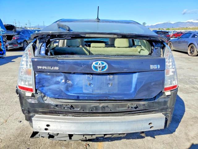2011 Toyota Prius VIN JTDKN3DU0B0260152 COPART salvage auction — SIDE, CA - SALVAGE CERTIFICATE, sold $400 on 2026-07-29 (photo 6)