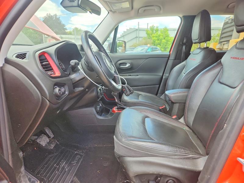 2015 Jeep Renegade VIN ZACCJBCT1FPC03753 COPART salvage auction — FRONT END, MI - CERTIFICATE OF TITLE, sold $2,550 on 2026-08-05 (photo 7)