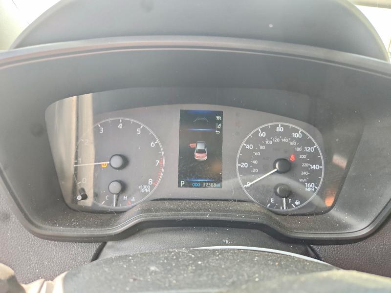 2023 Toyota Corolla VIN 5YFB4MDEXPP031007 COPART salvage auction — FRONT END, TX - CERTIFICATE OF TITLE, sold $11,200 on 2026-08-25 (photo 9)