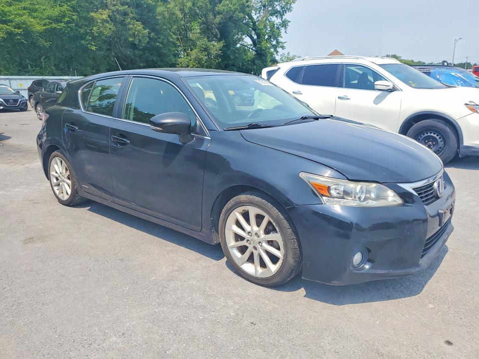 2012 Lexus Ct VIN JTHKD5BH8C2111772 COPART salvage auction — WATER/FLOOD, Pa - Cert Of Salvage-W=Flood Veh, sold $2,400 on 2026-07-21 (photo 4)
