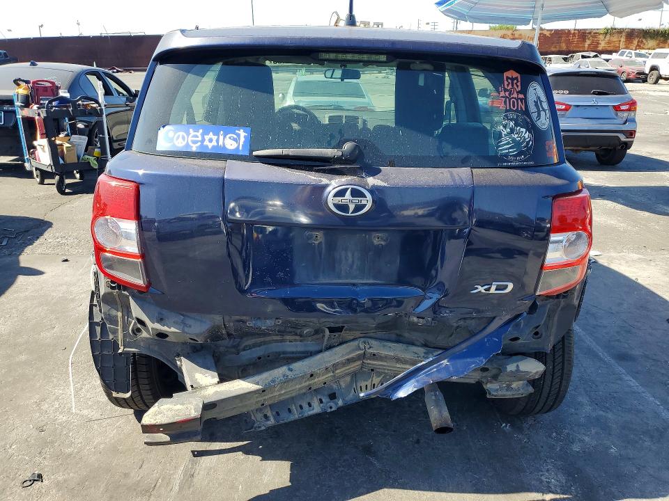 2012 Scion Xd VIN JTKKU4B43C1019508 COPART salvage auction — REAR END, Ca - Salvage Certificate, sold $750 on 2026-07-15 (photo 6)