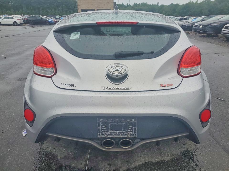 2016 Hyundai Veloster VIN KMHTC6AE3GU290024 COPART salvage auction — FRONT END, Ri - Salvage Certificate Of Title, sold $475 on 2026-07-28 (photo 6)