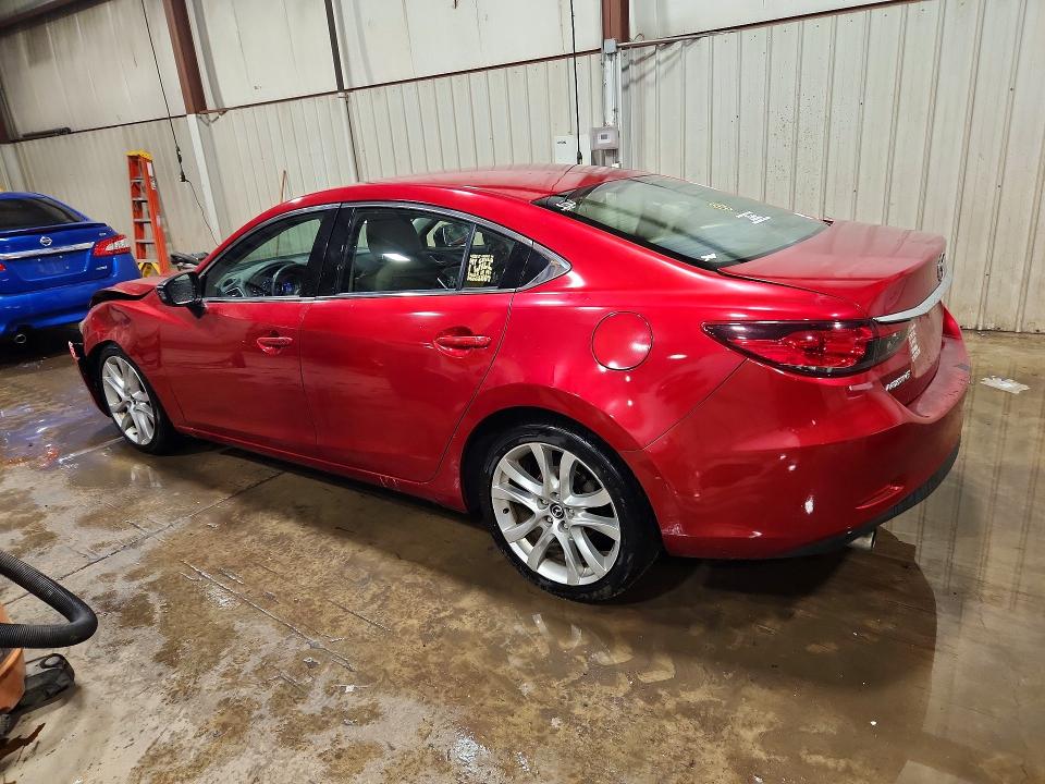 2015 Mazda 6 VIN JM1GJ1V68F1165246 COPART salvage auction — FRONT END, Pa - Certificate Of Salvage, sold $725 on 2026-07-24 (photo 2)