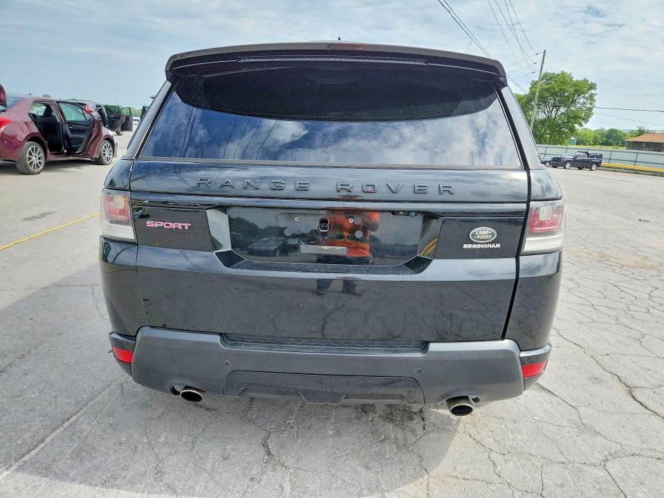 2016 Land rover RANGE ROVER VIN SALWS2VF5GA576600 COPART salvage auction — FRONT END, Salvage Title, sold $3,850 on 2026-08-20 (photo 6)