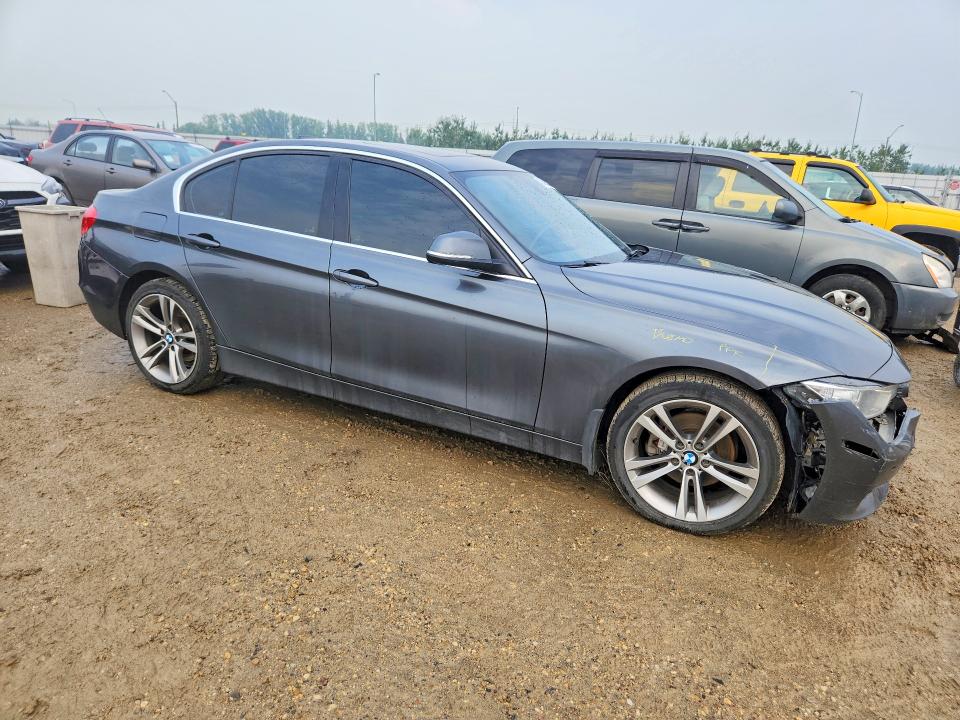 2015 BMW 3er VIN WBA3D5C55FK291336 COPART salvage auction — FRONT END, Ab - Bos - Salvage, sold $1,650 on 2026-08-13 (photo 4)