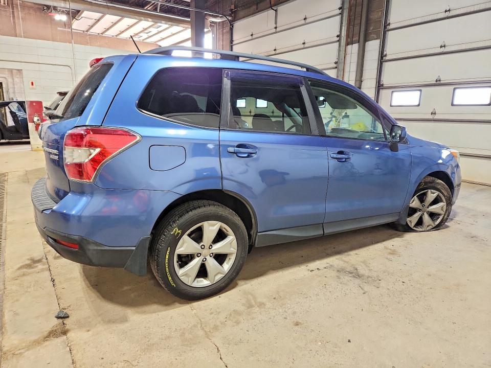 2015 Subaru Forester VIN JF2SJADC6FH486969 COPART salvage auction — SIDE, Mn - Cert Of Title-Prior Salvage, sold $900 on 2026-08-01 (photo 3)