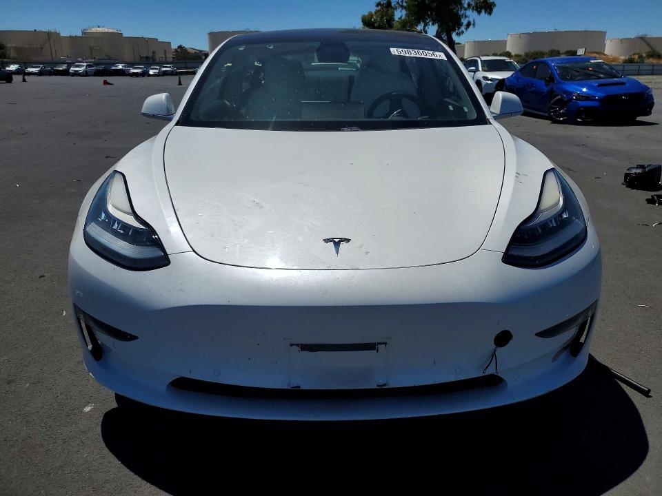 2020 Tesla Model 3 VIN 5YJ3E1EB6LF742343 COPART salvage auction — REAR END, CA - SALVAGE CERTIFICATE, sold $90 on 2026-07-27 (photo 5)
