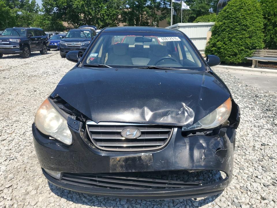 2009 Hyundai Elantra VIN KMHDU46D59U806151 COPART salvage auction — FRONT END, Ma - Certificate Of Title, sold $375 on 2026-07-23 (photo 5)
