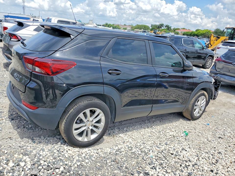 2021 Chevrolet Trailblazer VIN KL79MMS22MB178680 COPART salvage auction — FRONT END, Fl - Cert Of Title Slvg Rebuildable, sold $3,850 on 2026-07-09 (photo 3)